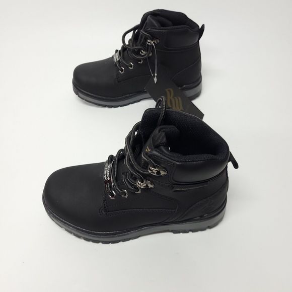 Rocawear Kids Boys Boots Size 1.5 Style Atlanta Faux Leather New In Box - Picture 6 of 7